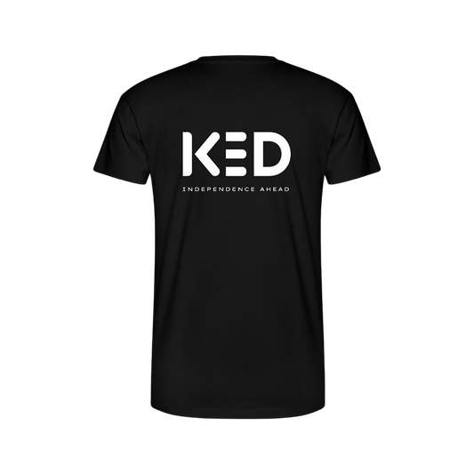 KED T-Shirt - KED Black White