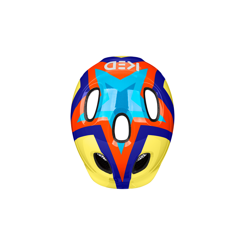 starburst yellow blue