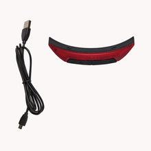 Mitro Rücklicht inkl. Ladekabel - Red-Black